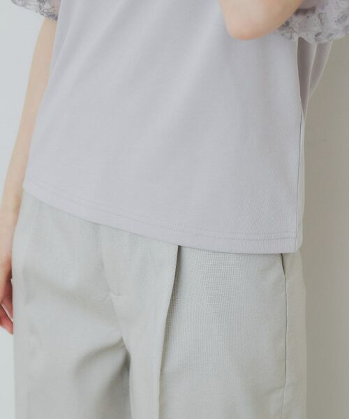 index / インデックス カットソー | シアーバルーンスリーブトップス【洗濯機洗い可/接触冷感】 | 詳細19