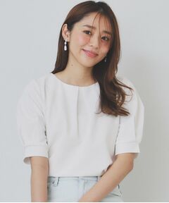 index / インデックス シャツ・ブラウス | タックスリーブトップス【UV/接触冷感/洗濯機洗い可】