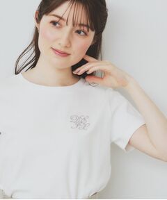 index / インデックス Tシャツ | エンブレム刺繍Tシャツ【UV/接触冷感/洗濯機洗い可】