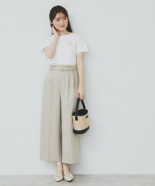 index / インデックス Tシャツ | エンブレム刺繍Tシャツ【UV/接触冷感/洗濯機洗い可】 | 詳細3