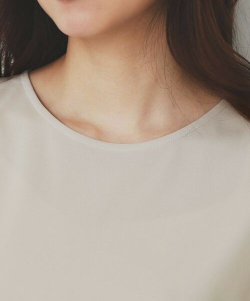 index / インデックス カットソー | バイカラーフレアスリーブトップス【洗濯機洗い可】 | 詳細16