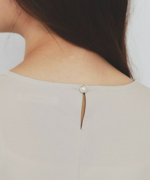 index / インデックス カットソー | バイカラーフレアスリーブトップス【洗濯機洗い可】 | 詳細17