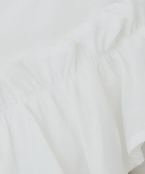 index / インデックス カットソー | アシメフリルトップス【UV/接触冷感/洗濯機洗い可】 | 詳細4