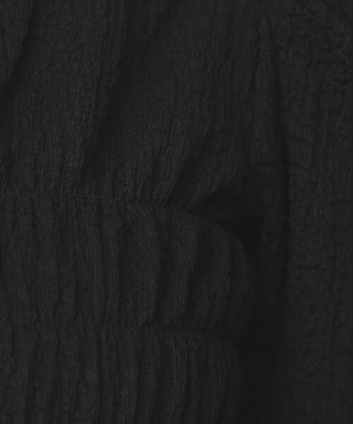 index / インデックス カットソー | シャーリングペプラムトップス【洗濯機洗い可】 | 詳細8