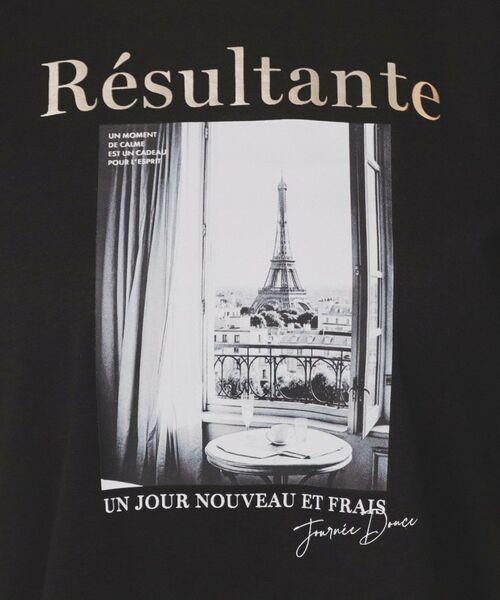 index / インデックス Tシャツ | 箔プリントショート丈Tシャツ【UV/接触冷感/洗濯機洗い可】 | 詳細16