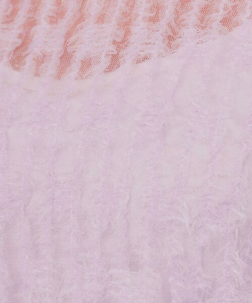 index / インデックス カットソー | チュールフリンジシアートップス【洗える】 | 詳細12