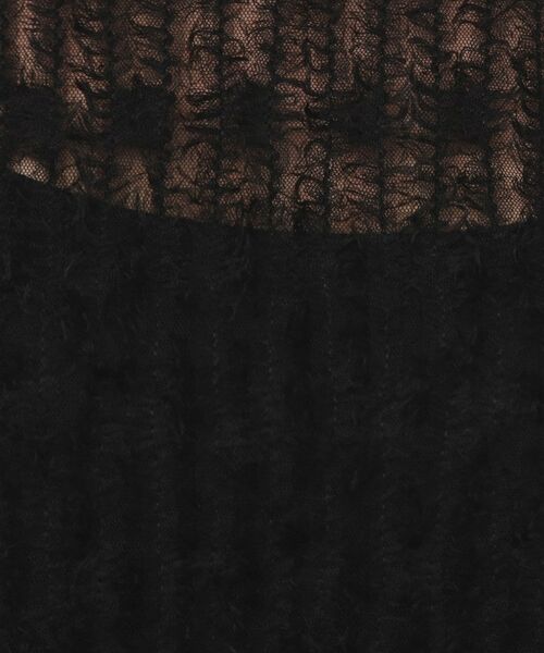 index / インデックス カットソー | チュールフリンジシアートップス【洗える】 | 詳細8