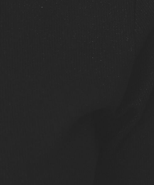 index / インデックス カットソー | ラメリブクルーネックトップス【洗濯機洗い可】 | 詳細17