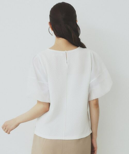 index / インデックス カットソー | シアーバルーンスリーブトップス【洗濯機洗い可】 | 詳細11