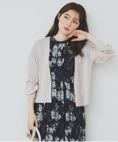 index / インデックス カーディガン・ボレロ | 《6色展開》リラクシーショートカーディガン【洗濯機洗い可/接触冷感/抗ピル】