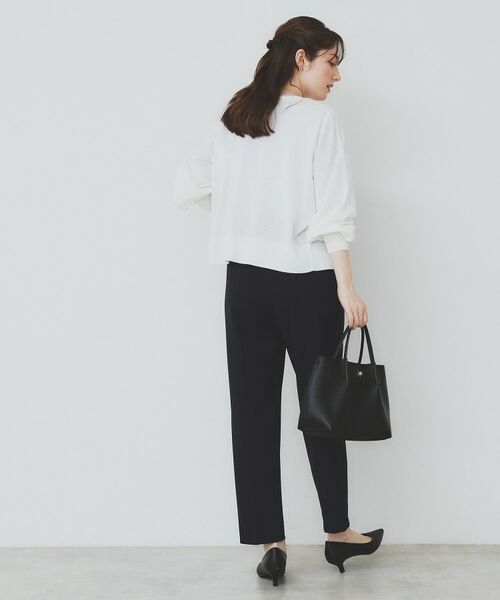 index / インデックス カーディガン・ボレロ | 《6色展開》リラクシーショートカーディガン【洗濯機洗い可/接触冷感/抗ピル】 | 詳細19