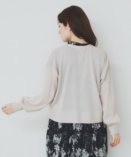 index / インデックス カーディガン・ボレロ | 《6色展開》リラクシーショートカーディガン【洗濯機洗い可/接触冷感/抗ピル】 | 詳細27