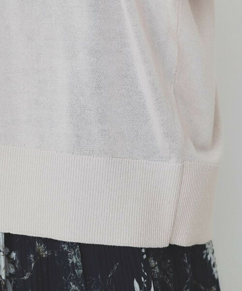 index / インデックス カーディガン・ボレロ | 《6色展開》リラクシーショートカーディガン【洗濯機洗い可/接触冷感/抗ピル】 | 詳細30