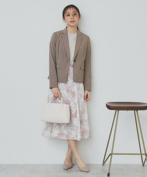 index / インデックス テーラードジャケット | ストレッチテーラードジャケット/セットアップ対応【洗える/抗ピル/接触冷感】 | 詳細10