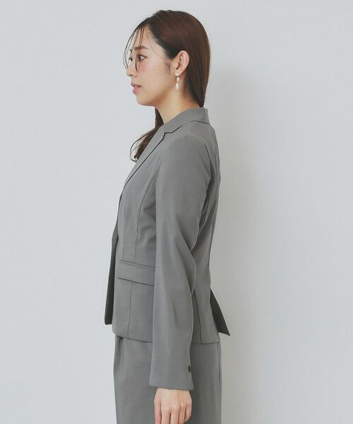 index / インデックス テーラードジャケット | ストレッチテーラードジャケット/セットアップ対応【洗える/抗ピル/接触冷感】 | 詳細14