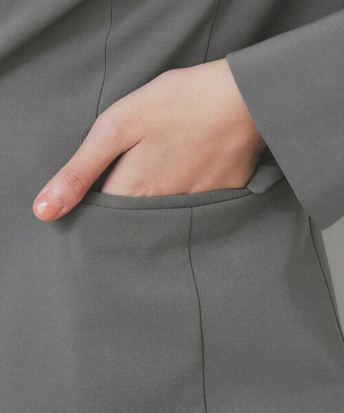 index / インデックス テーラードジャケット | ストレッチテーラードジャケット/セットアップ対応【洗える/抗ピル/接触冷感】 | 詳細19