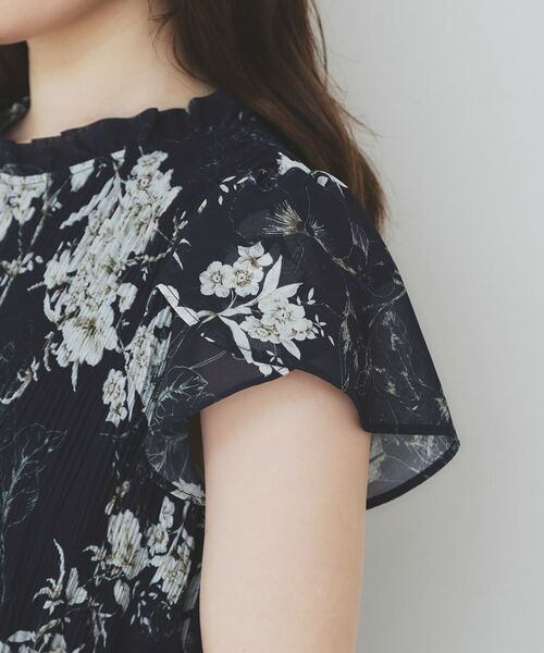 index / インデックス ミニ丈・ひざ丈ワンピース | マジョリカフレアワンピース【洗濯機洗い可】 | 詳細24