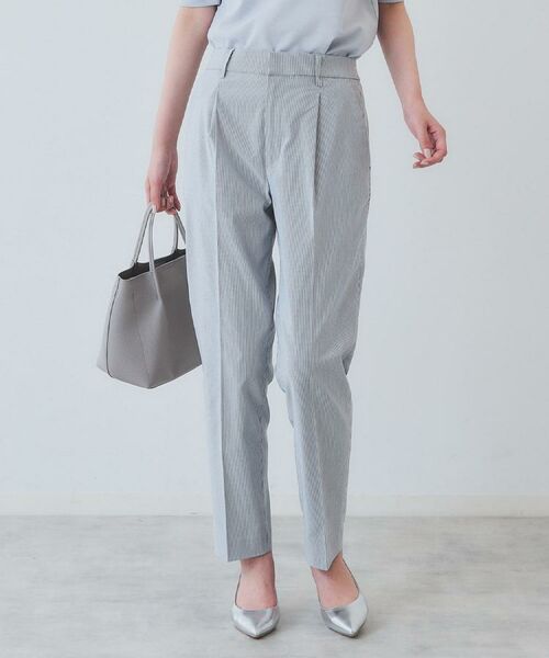 index / インデックス パンツ | 《6色展開/XS-LLサイズ》コンパクトストレッチテーパードパンツ【洗濯機洗い可/吸水速乾/透け防止/イージーアイロン】 | 詳細21