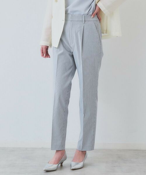 index / インデックス パンツ | 《6色展開/XS-LLサイズ》コンパクトストレッチテーパードパンツ【洗濯機洗い可/吸水速乾/透け防止/イージーアイロン】 | 詳細22