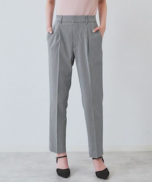 index/インデックス 《6color/XS-LLsize》コンパクトストレッチテーパードパンツ【洗濯機洗い可/吸水速乾/透け防止/イージーアイロン】 ブラック(219) 02(トールM) index/インデックス 《6color/XS-LLsize》コンパクトストレッチテーパードパンツ【洗濯機洗い可/吸水速乾/透け防止/イージーアイロン】 ブラック(219) 02(トールM)