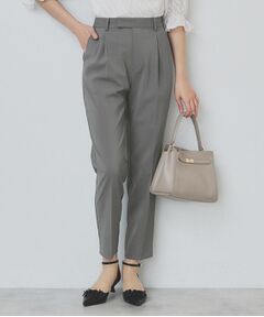 index / インデックス パンツ | ストレッチテーパードパンツ/セットアップ対応【洗濯機洗い可/抗ピル/接触冷感】