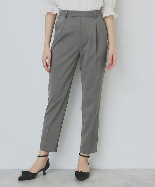 index / インデックス パンツ | ストレッチテーパードパンツ/セットアップ対応【洗濯機洗い可/抗ピル/接触冷感】 | 詳細13