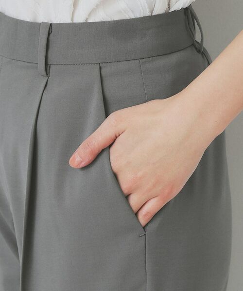 index / インデックス パンツ | ストレッチテーパードパンツ/セットアップ対応【洗濯機洗い可/抗ピル/接触冷感】 | 詳細18