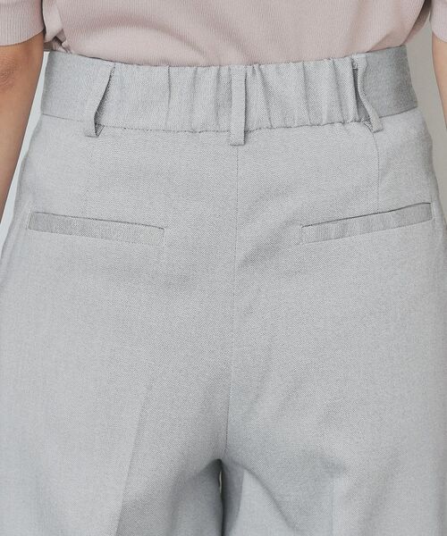 index / インデックス パンツ | サイドフラップストレッチワイドパンツ【洗濯機洗い可／イージーケア】 | 詳細19