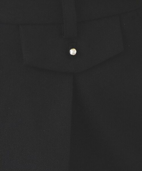 index / インデックス パンツ | サイドフラップストレッチワイドパンツ【洗濯機洗い可／イージーケア】 | 詳細6