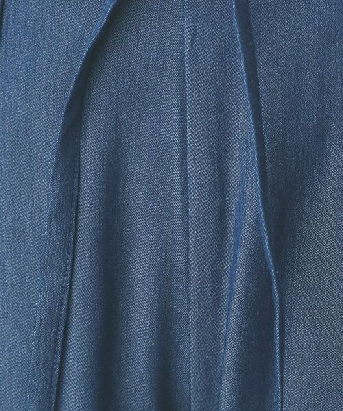 index / インデックス ショート・ハーフ・半端丈パンツ | シャンブレータックスカーチョ【接触冷感/洗濯機洗い可】 | 詳細6