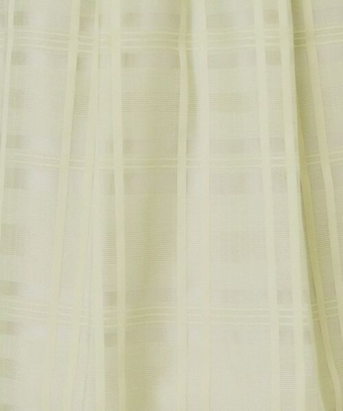 index / インデックス スカート | シアーチェックタックフレアスカート【洗濯機洗い可/イージーアイロン】 | 詳細8