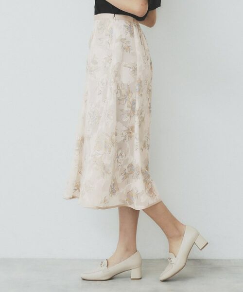 index / インデックス スカート | 花柄マーメイドフレアスカート【洗濯機洗い可】 | 詳細25