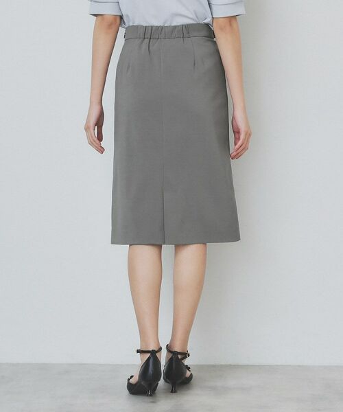 index / インデックス ミニ・ひざ丈スカート | ストレッチセミタイトスカート/セットアップ対応【洗濯機洗い可/抗ピル】 | 詳細15