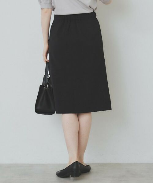index / インデックス ミニ・ひざ丈スカート | ストレッチセミタイトスカート/セットアップ対応【洗濯機洗い可/抗ピル】 | 詳細5