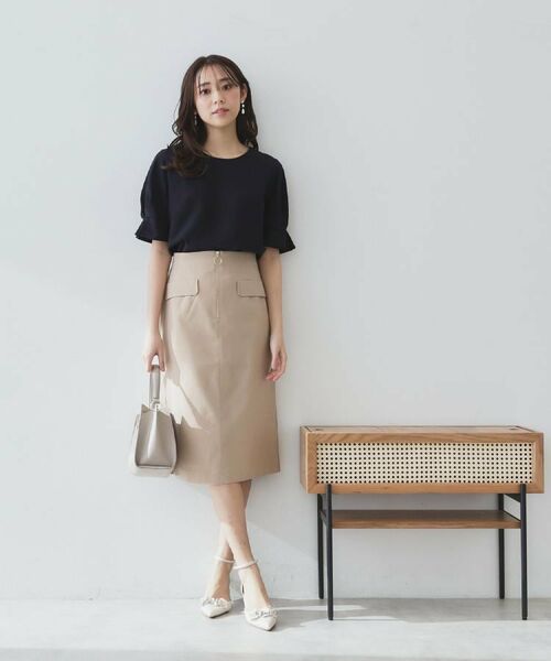 index / インデックス スカート | ジップタイトスカート【洗濯機洗い可/イージーアイロン】 | 詳細2