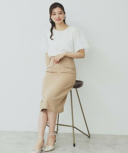 index / インデックス スカート | ジップタイトスカート【洗濯機洗い可/イージーアイロン】 | 詳細4