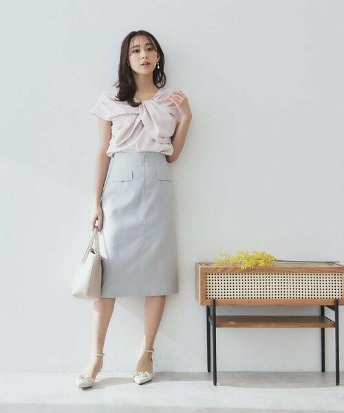index / インデックス スカート | ジップタイトスカート【洗濯機洗い可/イージーアイロン】 | 詳細8