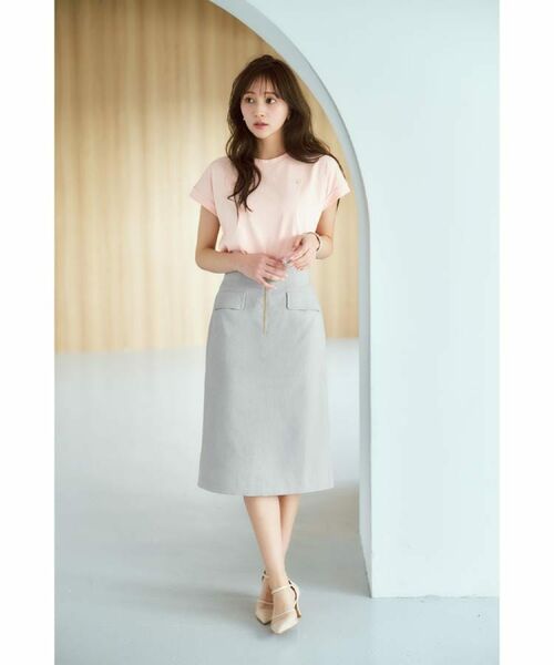 index / インデックス スカート | ジップタイトスカート【洗濯機洗い可/イージーアイロン】 | 詳細9