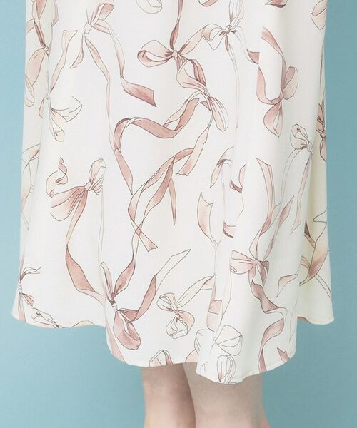 index / インデックス スカート | リボン柄マーメイドフレアスカート【洗濯機洗い可/イージーアイロン】 | 詳細19