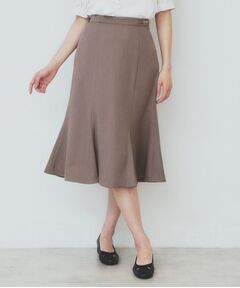 index / インデックス スカート | 麻調マーメイドフレアスカート【洗濯機洗い可/吸水速乾/防シワ/イージーアイロン】