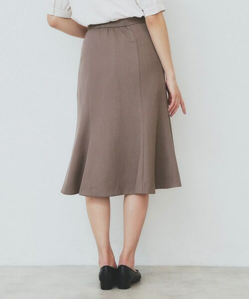 index / インデックス スカート | 麻調マーメイドフレアスカート【洗濯機洗い可/吸水速乾/防シワ/イージーアイロン】 | 詳細22