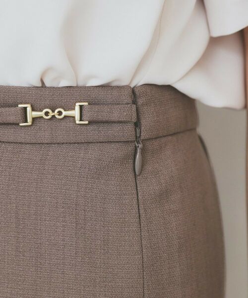 index / インデックス スカート | 麻調マーメイドフレアスカート【洗濯機洗い可/吸水速乾/防シワ/イージーアイロン】 | 詳細24