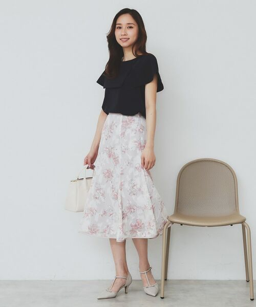 index / インデックス シャツ・ブラウス | 前後2wayオフショルカラーブラウス【洗濯機可】 | 詳細10