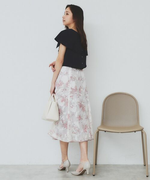 index / インデックス シャツ・ブラウス | 前後2wayオフショルカラーブラウス【洗濯機可】 | 詳細11