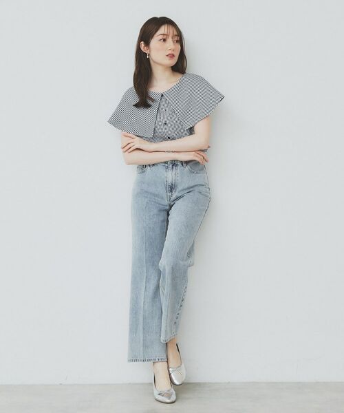 index / インデックス シャツ・ブラウス | 前後2wayオフショルカラーブラウス【洗濯機可】 | 詳細14