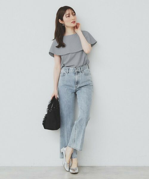 index / インデックス シャツ・ブラウス | 前後2wayオフショルカラーブラウス【洗濯機可】 | 詳細16