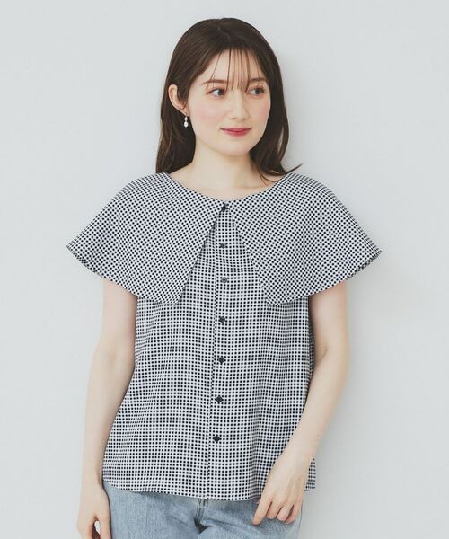 index / インデックス シャツ・ブラウス | 前後2wayオフショルカラーブラウス【洗濯機可】 | 詳細19