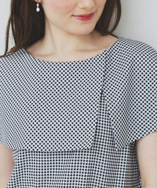 index / インデックス シャツ・ブラウス | 前後2wayオフショルカラーブラウス【洗濯機可】 | 詳細28