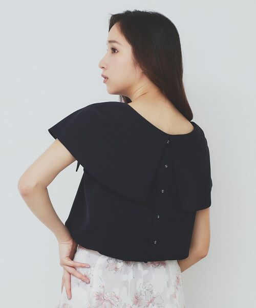 index / インデックス シャツ・ブラウス | 前後2wayオフショルカラーブラウス【洗濯機可】 | 詳細9