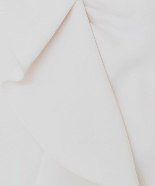 index / インデックス シャツ・ブラウス | アシメフリルパール調ブラウス【洗濯機洗い可/イージーアイロン】 | 詳細4